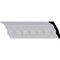 Ekena Millwork 4 3/8"H x 2 7/8"P x 5 1/4"F x 94 1/2"L, (2" Repeat) Heaton Crown Moulding MLD04X03X05HE - alternate 1
